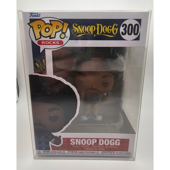 Funko‎ Pop! Rocks Snoop Dogg #300 Vinyl Figure in Protector Case - Picture 1 of 6